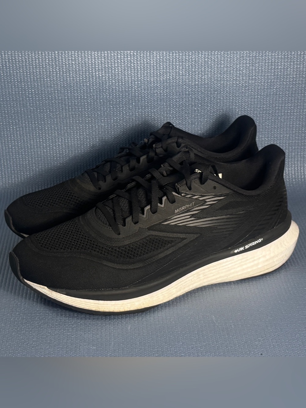 361 Degrees Spire 5 SE Running Shoes Black/White Men’s Size 13